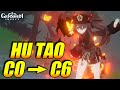HU TAO C0 TO C6 MAKES HER BUILD DIFFERENT - GENSHIN IMPACT