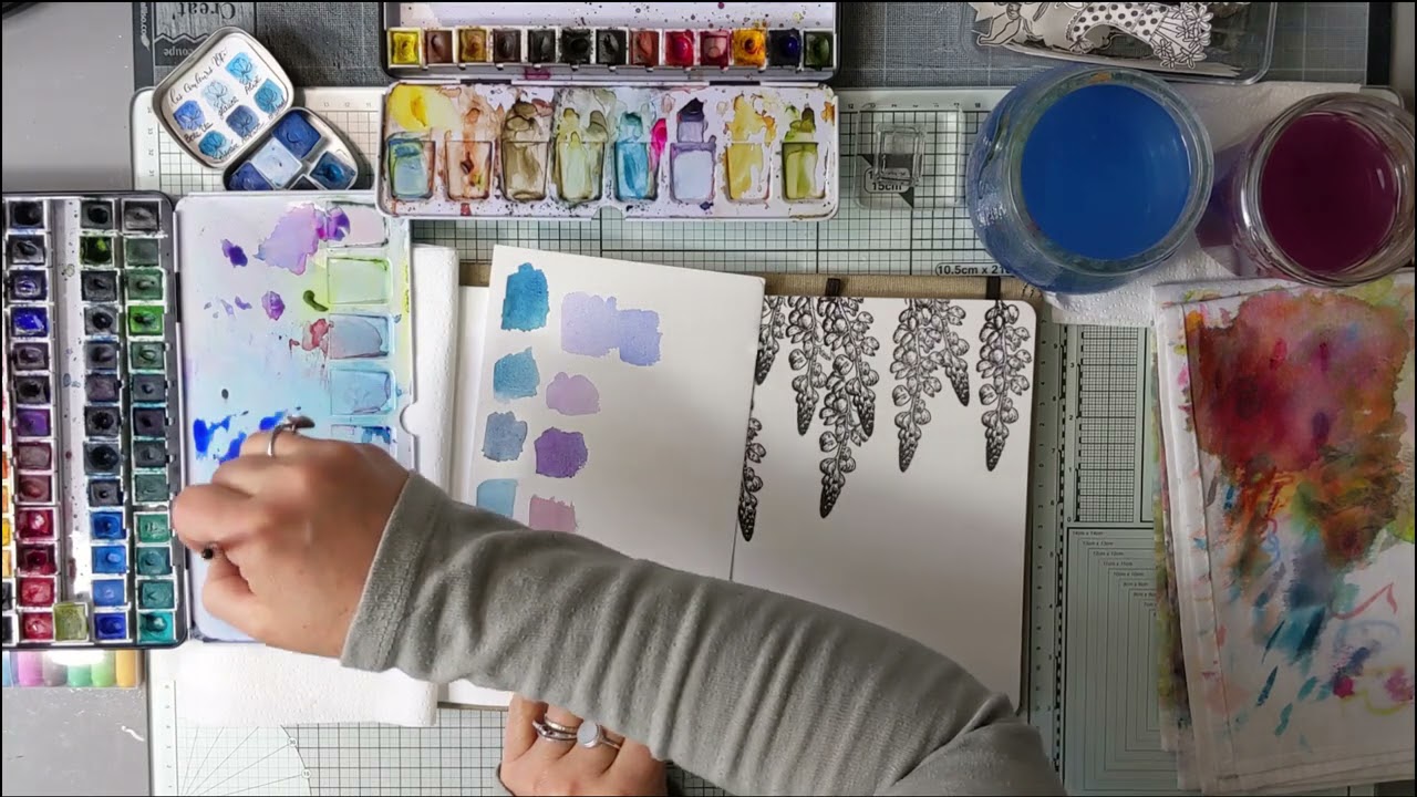 Art journal et carnet de couleurs