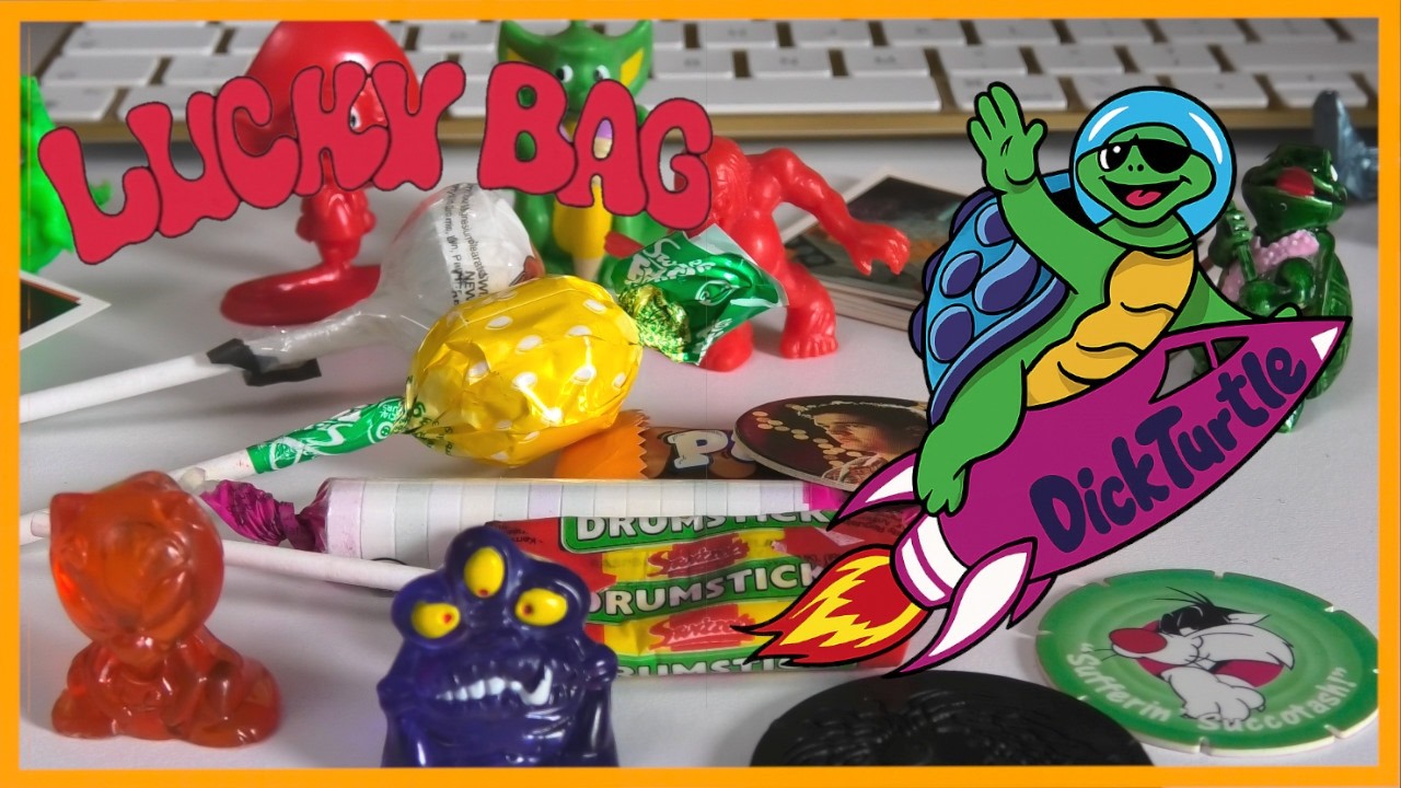 90s Lucky Bag Nostalgia RETURNS! Toys & Surprises Opening - YouTube