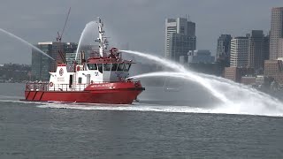 An inside look at the fireboats protecting the city of Boston