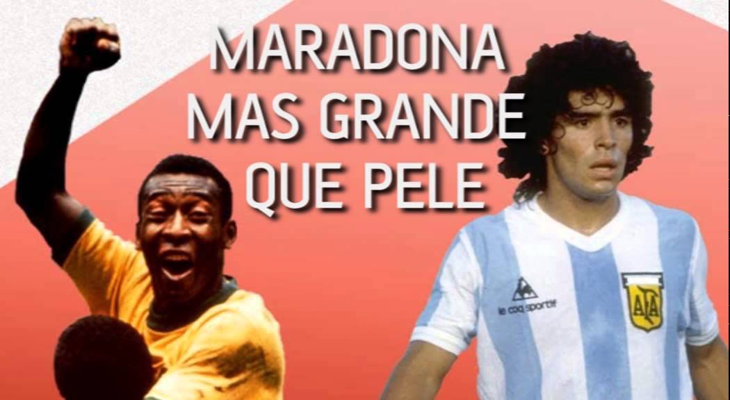 ¿Quién es más grande Pelé o Maradona
