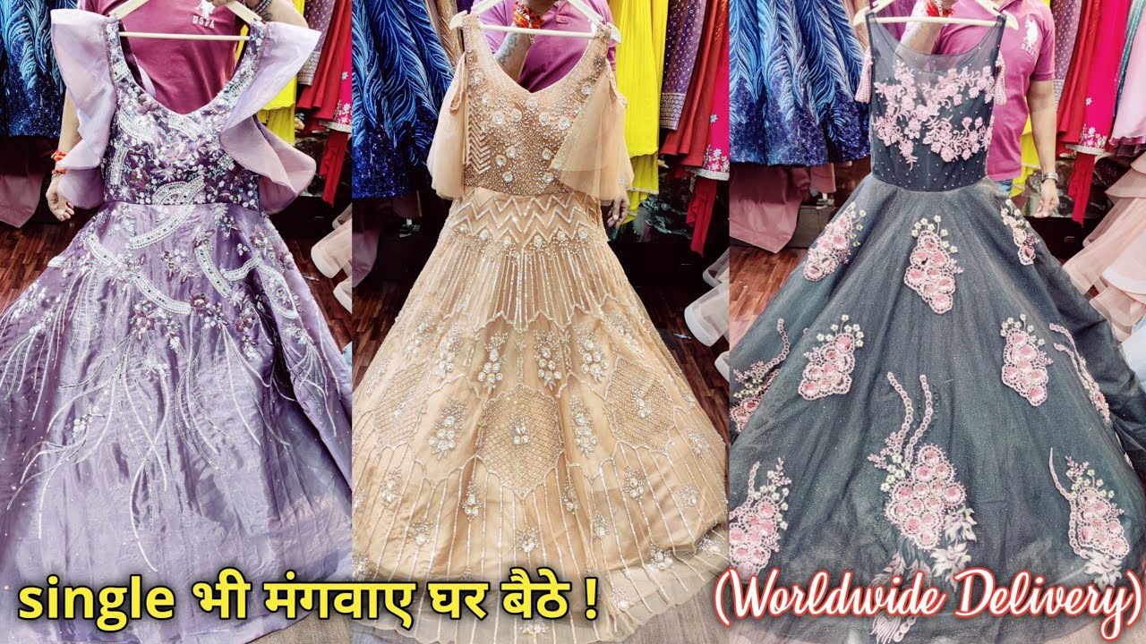 Best Western gown in chandni chowk ! Gown, Crop Top, Ball Gowns at cheapest  price ! - YouTube