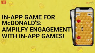 McDonald's In-App Game to Drive Engagement & Sales with Rewards! #McDelivery #InAppGame #McDonalds screenshot 1