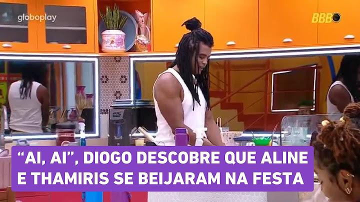 BBB 25: “Ai, ai”, Diogo Almeida descobre que Aline e Thamiris se beijaram na festa do Líder 🔥