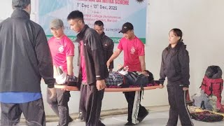 Disaster Management Training at Churuchanpur Govt. College Organised by the SDRA🤕❤️🩹✅
