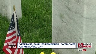 Veterans, families remember loved ones on Memorial Day