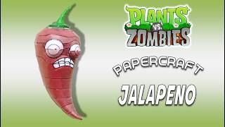 Como Armar Un Jalapeño Plants Vs Zombies De Papercraft Paso A Paso