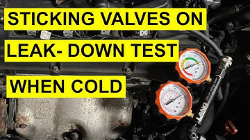 Sticking Valves Diagnosis With Leak-Down Tester - Easy