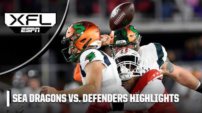 Seattle Sea Dragons keep XFL playoff dreams alive with 30-12 win over St.  Louis Battlehawks - Field Gulls