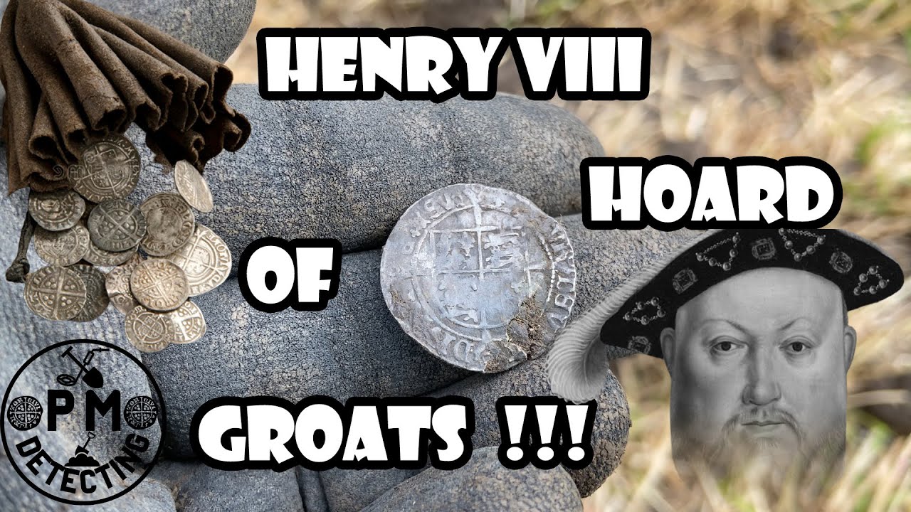 Henry the VIII hoard!!! Find of the lifetime! Metal detecting UK Minelab Equinox 800 YouTube