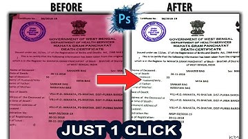 Just 2 Second Document background colour change  | Tips And Trick in photoshop
