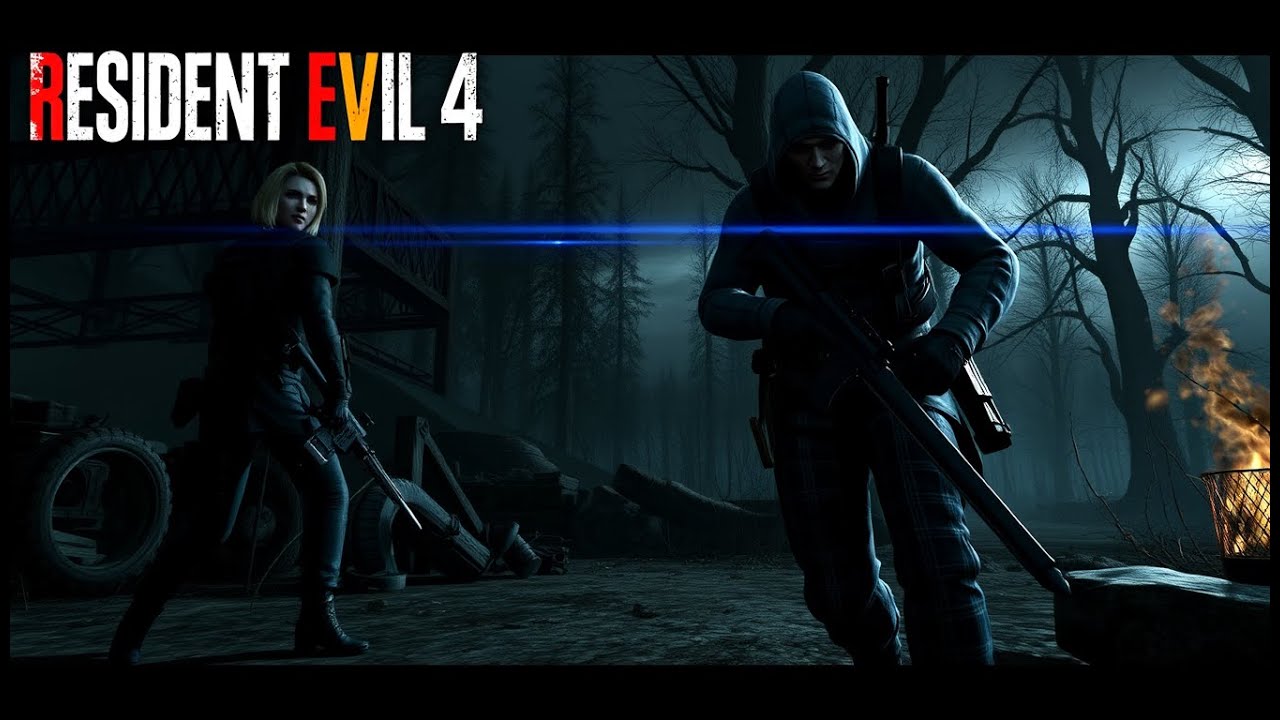 Resident Evil Rpd Cap Resident Evil 4 - Leon cop RPD cap 5 - YouTube