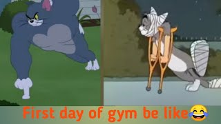 First Day In Gym Be Like 