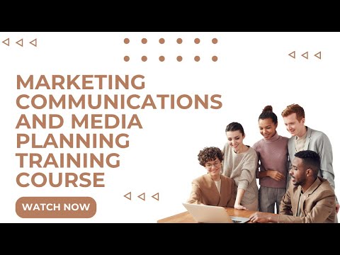 Marketing Communications and Media Planning Training Course 1 YouTube Video