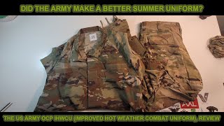 US ARMY,  IHWCU (Improved Hot Weather Combat Uniform), review.