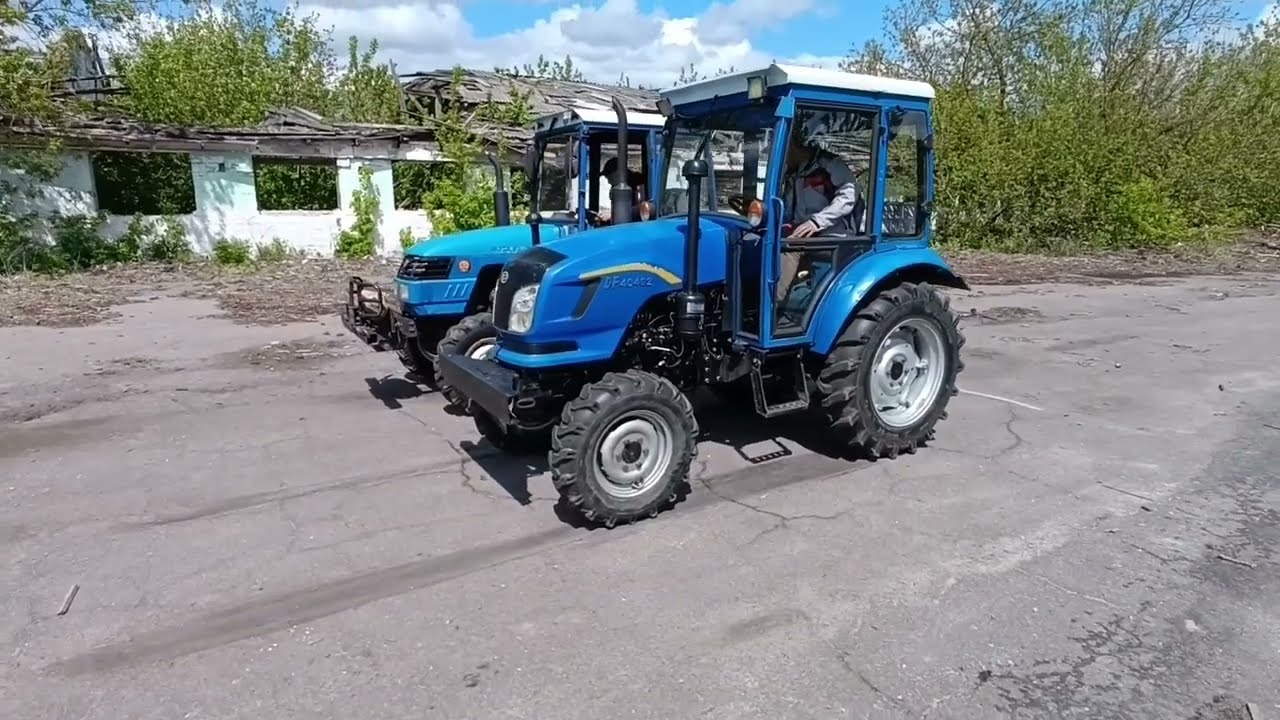 Битва тракторів. DF 404 Vs DF 404G2 Vs Скаут TY404. Вага, об'єм чи потужність?