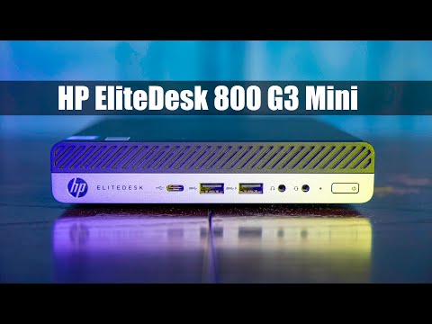 HP EliteDesk 800 G3 DM ミニPC HP Elitedesk 800 G3 Mini Business Desktop (Intel Quad Core