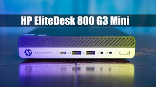 ストレージHP EliteDesk 800 G3 mini 35w