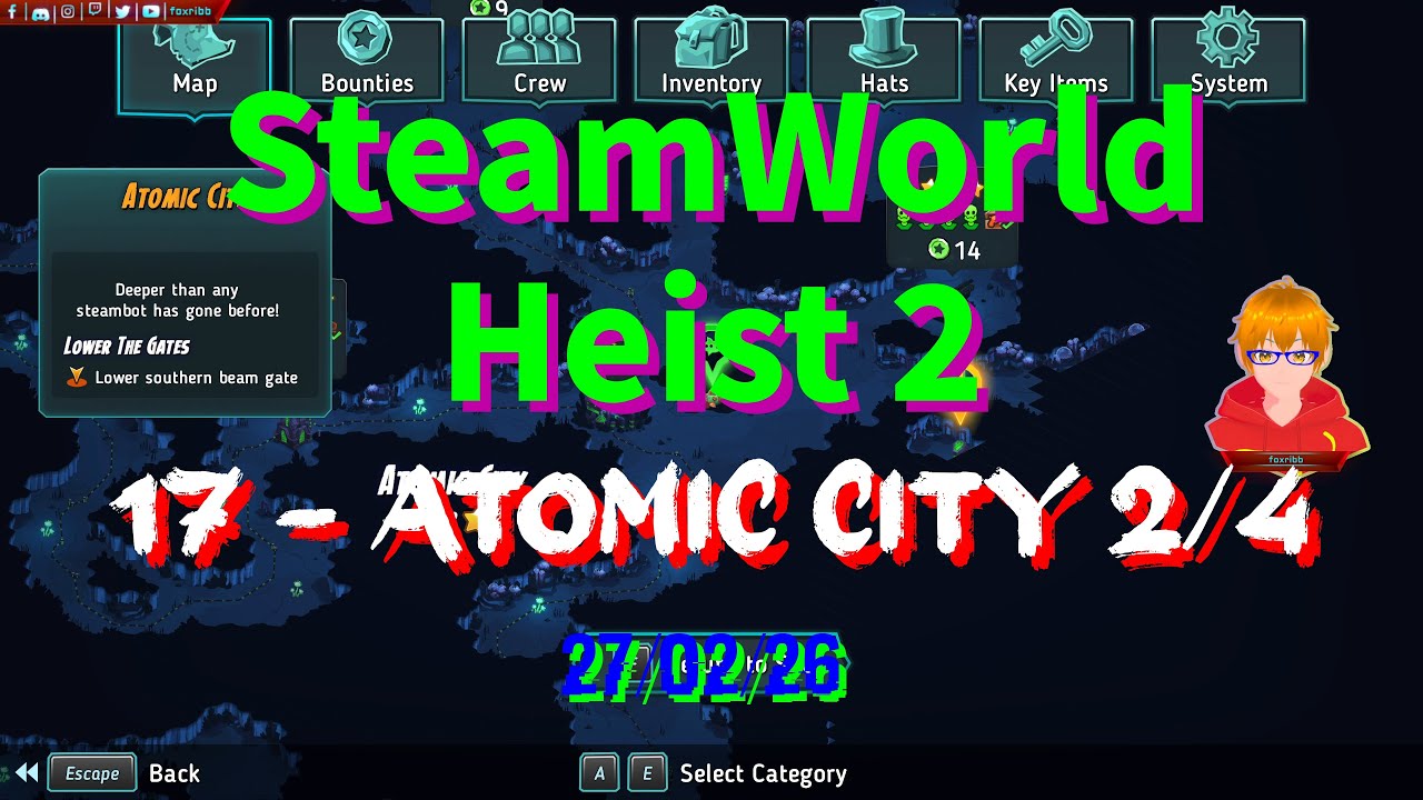 SteamWorld Heist 2 - #17 [4K] - Atomic City 2/4 - 27/02/26 - YouTube