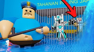 GAWAT!!! Penjara Frost Dan Bocil Banjir | BARRY&#39;S PRISON RUN WATER | ROBLOX!!!