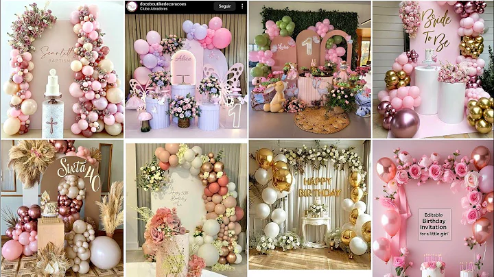 Balloon Flower Decorations/Birthday Balloon Flowers Decorations/Balloon Decoration/Flower Decoration