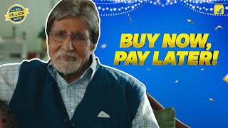 Buy now, pay later during Flipkart #BigBillionDays!