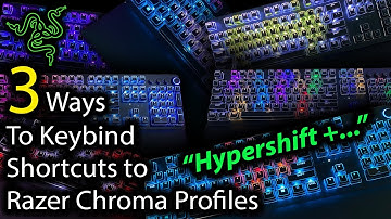 3 Ways To Make Keybind Shortcuts For Razer Chroma RGB Profiles In Synapse 3
