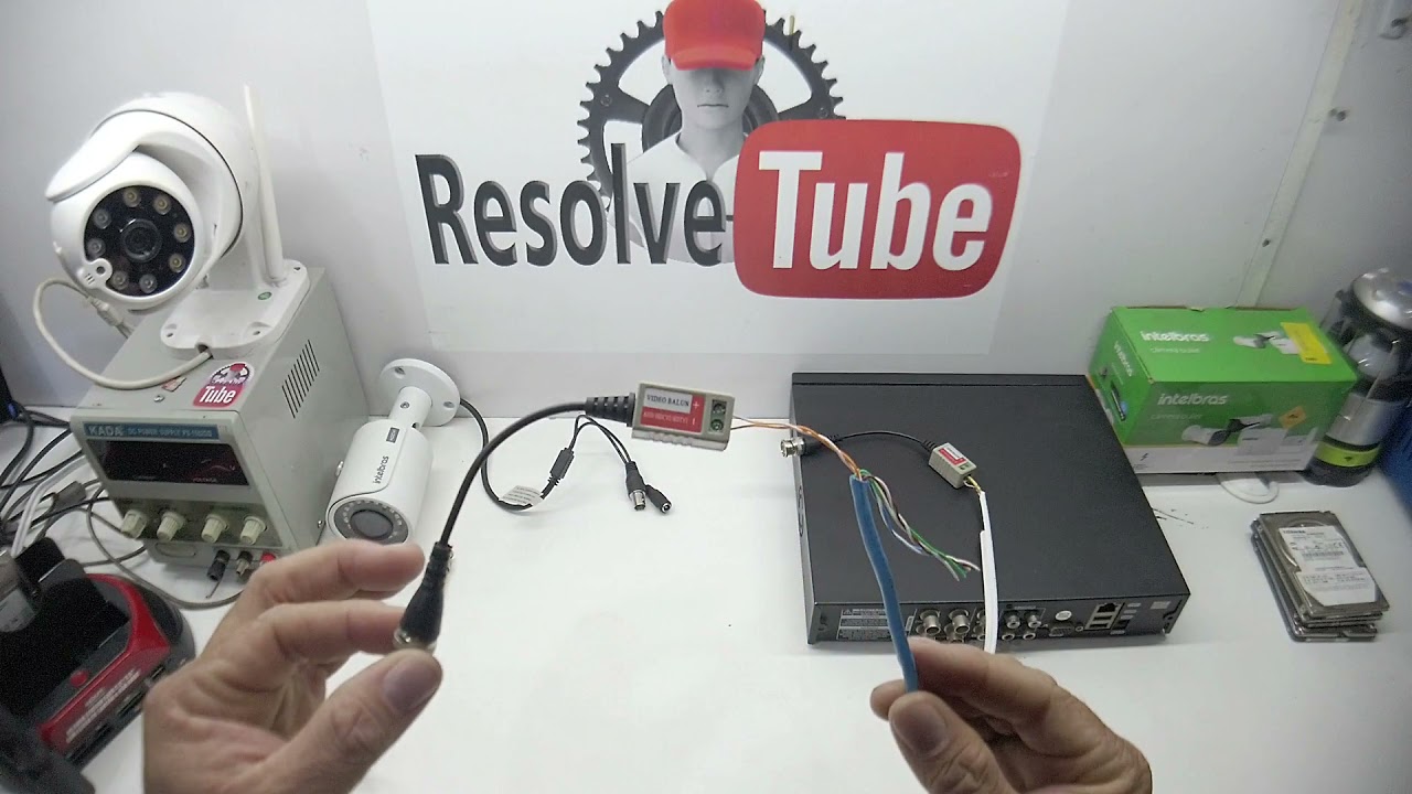 video balun serve para que? quando devo usar na instalação cftv? YouTube