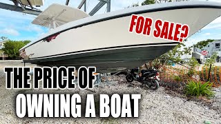What is the PRICE of owning a boat? *Maintenance is EXPENSIVE*