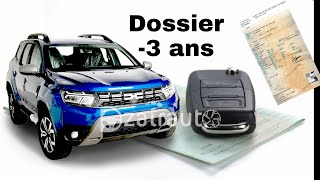 Dossier pour import voiture moins 3 ans