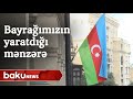 Azərbaycan bayrağının yaratdığı mənzərə - Baku Tv