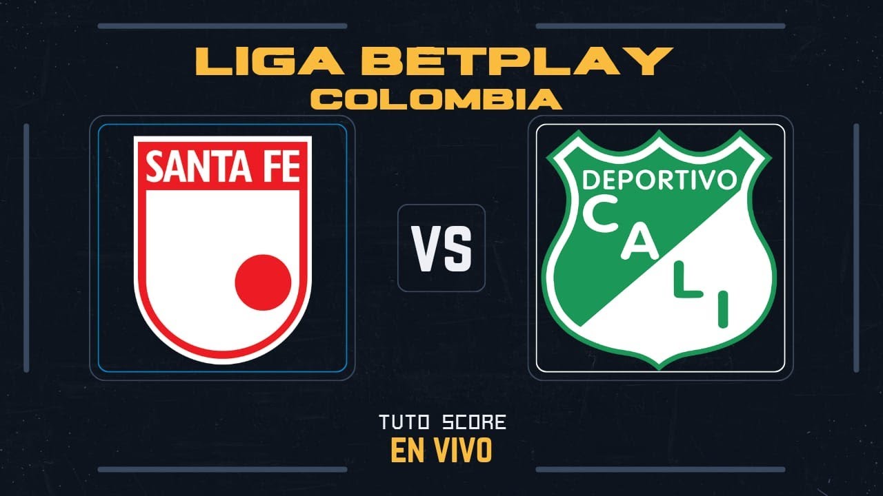 🎙️ INDEPENDIENTE SANTA FE VS DEPORTIVO CALI 🔴 LIGA BETPLAY COLOMBIA ⚽ ...