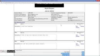 Quote Form screenshot 5