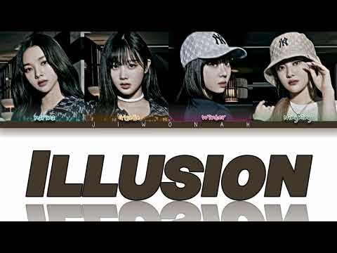 æspa - ILLUSION 에스파 도깨비불 가사 Color Coded Lyrics Han_Rom_Eng || Jiwonah