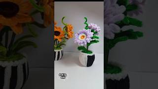 Beauty flowers unique from pipe cleaner #diy #craftyhome #handmade #shorts