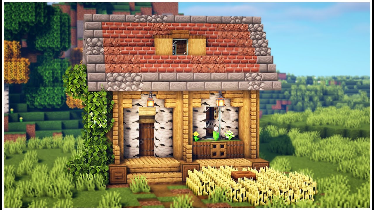 Minecraft: How to Build a Cozy Cottage | Tutorial - YouTube
