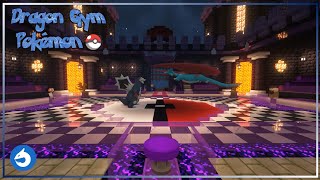 🏰 Minecraft Tutorial: HOW TO BUILD A DRAGON GYM POKÉMON (CASTLE) screenshot 3