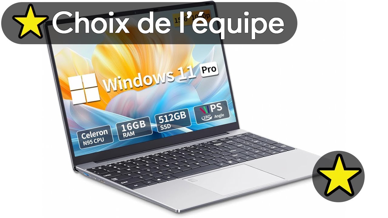 🏆 TOP 3 MEILLEUR PC PORTABLE WINDOWS 11 2025