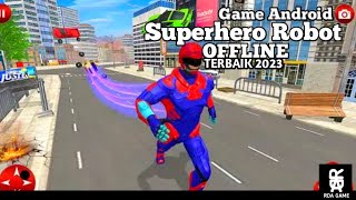 Superhero Robot Hero Fight Apk Download - Game Superhero Robot Android Offline screenshot 1