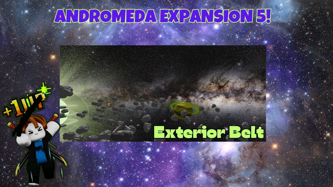 ROBLOX SPACE TYCOON ANDROMEDA EXPANSION 5!!! 🌌 - YouTube