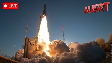 LIVE : Launch from French Guiana to take European satellites into orbit