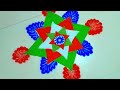 Republic day special rangoli easy  beautiful rangoli  sani bhakti  art