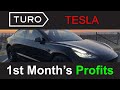 Renting my Tesla Performance Model 3 on Turo -1st Months Income and Experience