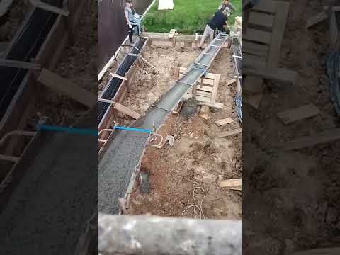 Как сделать желоб для бетона своими руками