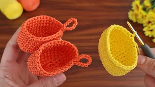 Wow Super idea? How to make eye-catching very useful crochet ✔ Süper fikir göz alıcı tığ işi.