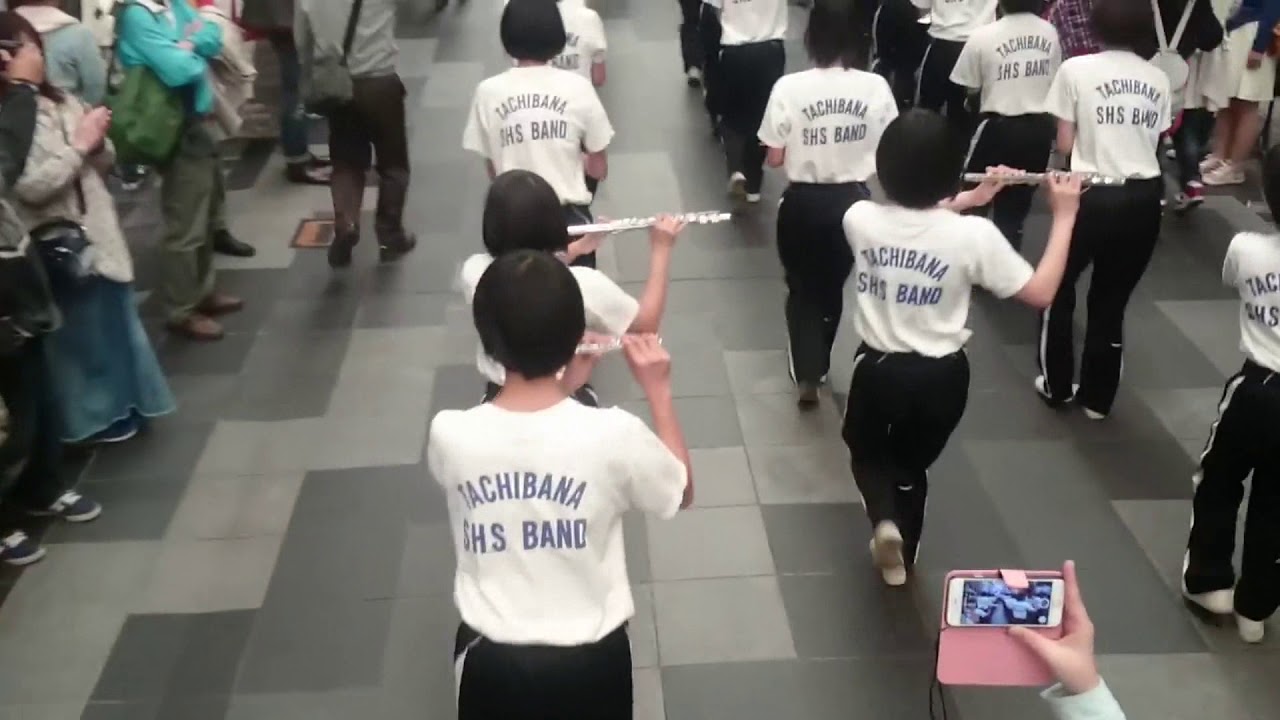 動画紹介 112期 さくらパレード Comeonたくブログ Kyoto Tachibana Shs Band Unofficial Blog