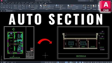 Automatic Section AutoCAD 10x Faster YQArch Plugin