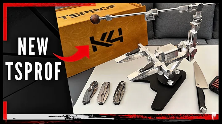 TSProf K4 Knife Sharpener - Upgraded Fixed Angle System Review 🔥 @TSPROFSharpening