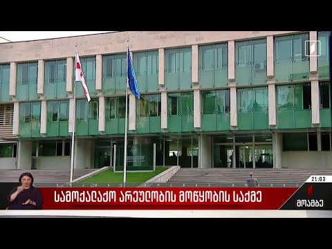 სამოქალაქო არეულობის მოწყობის საქმე