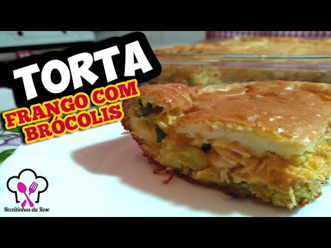 Vídeo: Como Fazer Brócolis E Torta De Frango